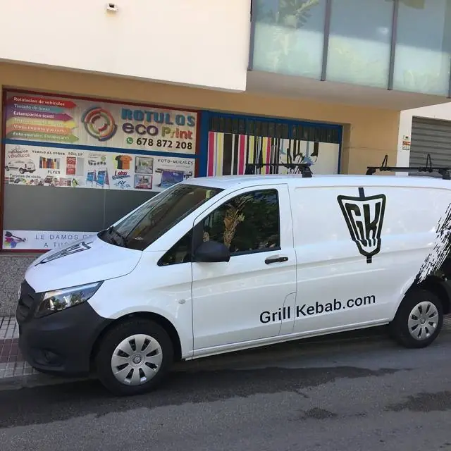 Rotulación de vehículos en San Pedro Alcántara - Rótulos Eco Print