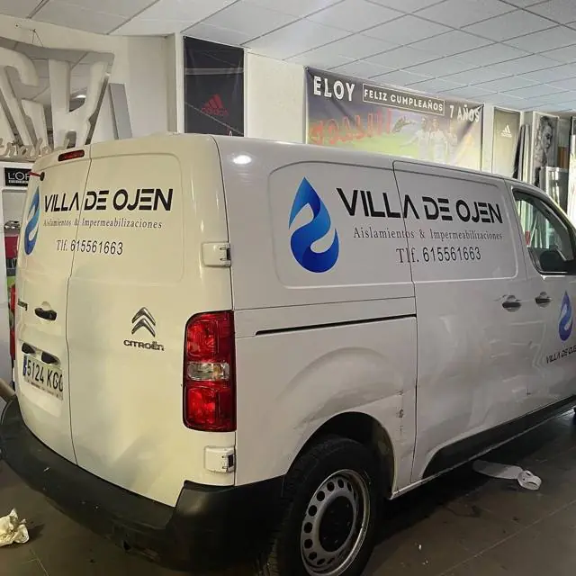 Rotulación de vehículos en Estepona - Rótulos Eco Print