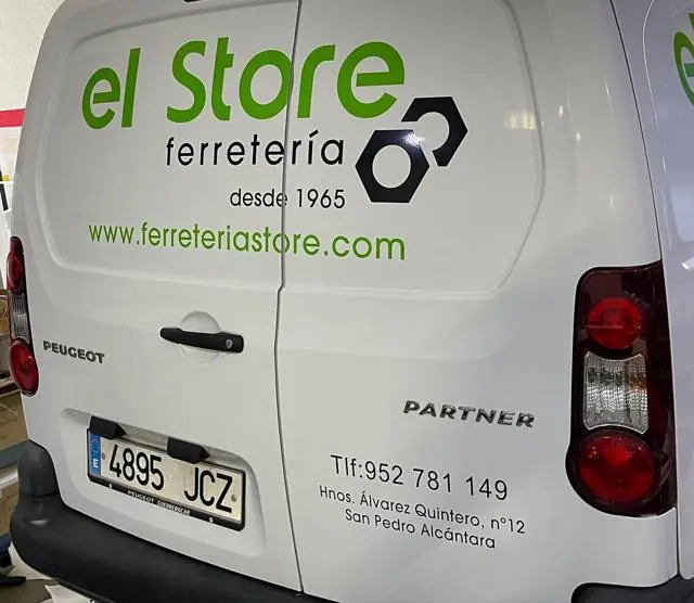 Rotulación de vehículos en Marbella - Rótulos Eco Print