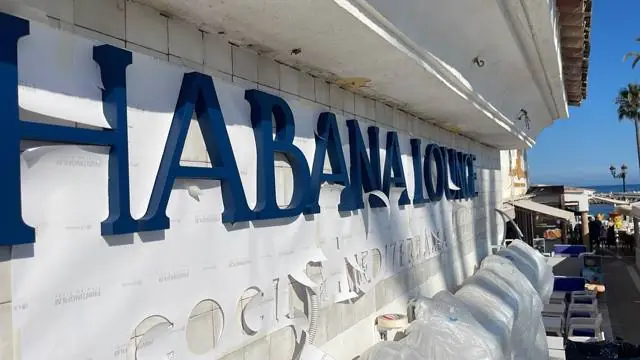 3D letters on the Costa del Sol - Rótulos Eco Print