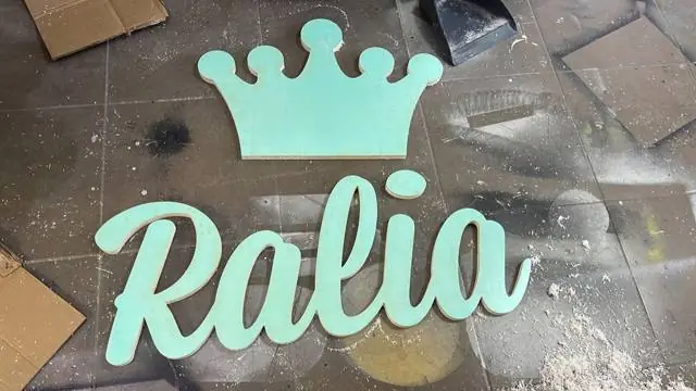 3D letters in Estepona - Rótulos Eco Print