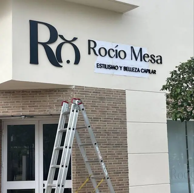 3D letters in San Pedro Alcántara - Rótulos Eco Print