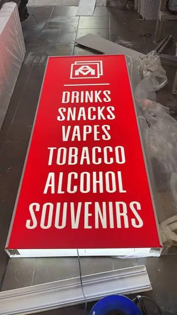 Illuminated signs on the Costa del Sol - Rótulos Eco Print
