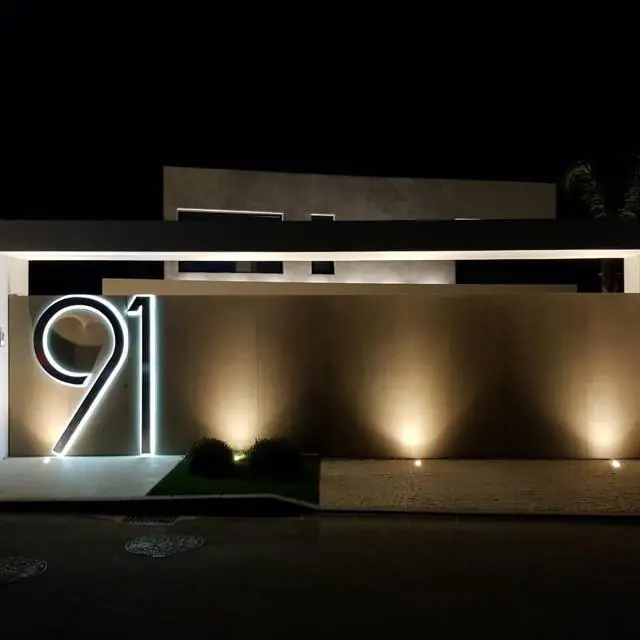 Illuminated signs in San Pedro Alcántara - Rótulos Eco Print
